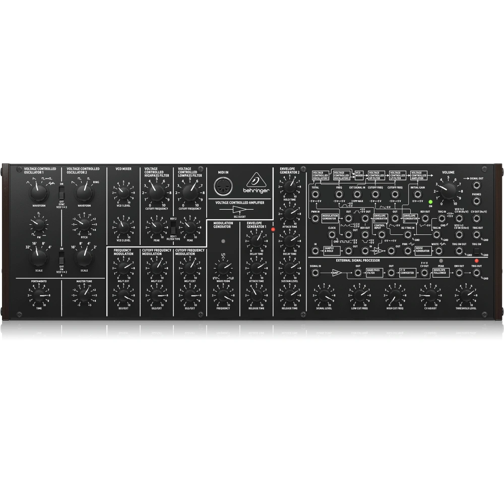 BEHRINGER K-2 MK II Yarı Modüler Analog Synthesizer